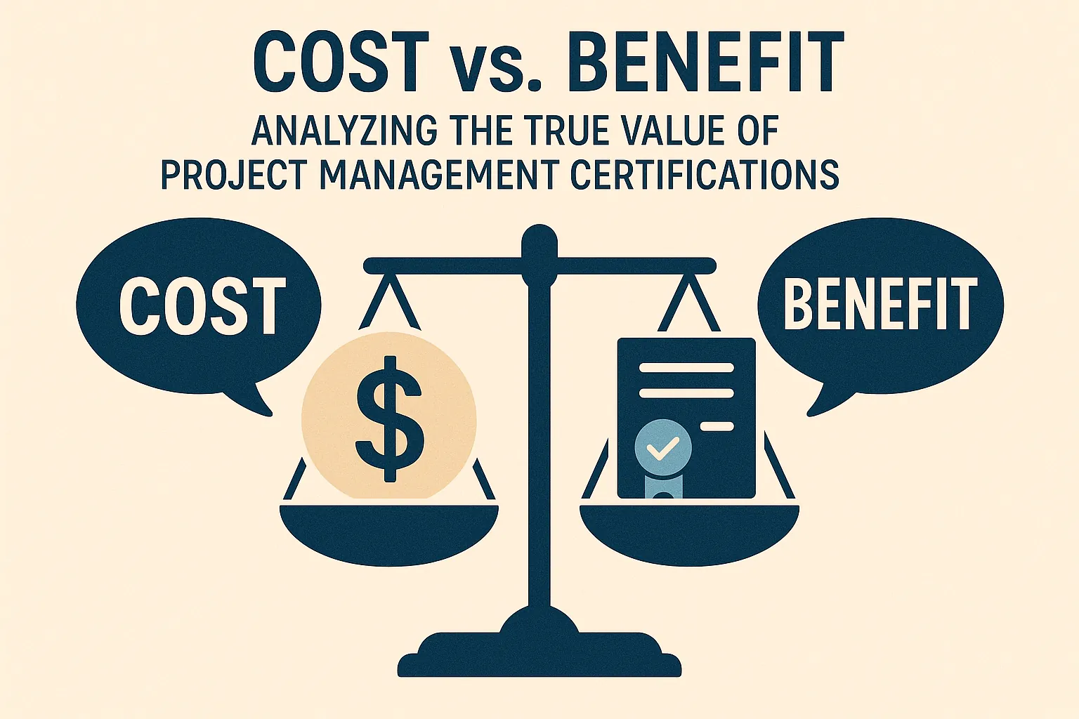 You are currently viewing Cost vs. Benefit: Analyzing the True Value of Project Management Certifications