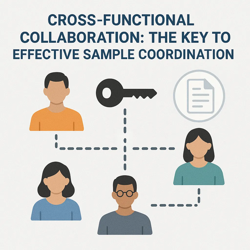 Read more about the article Cross-Functional Collaboration: The Key to Effective Sample Coordination