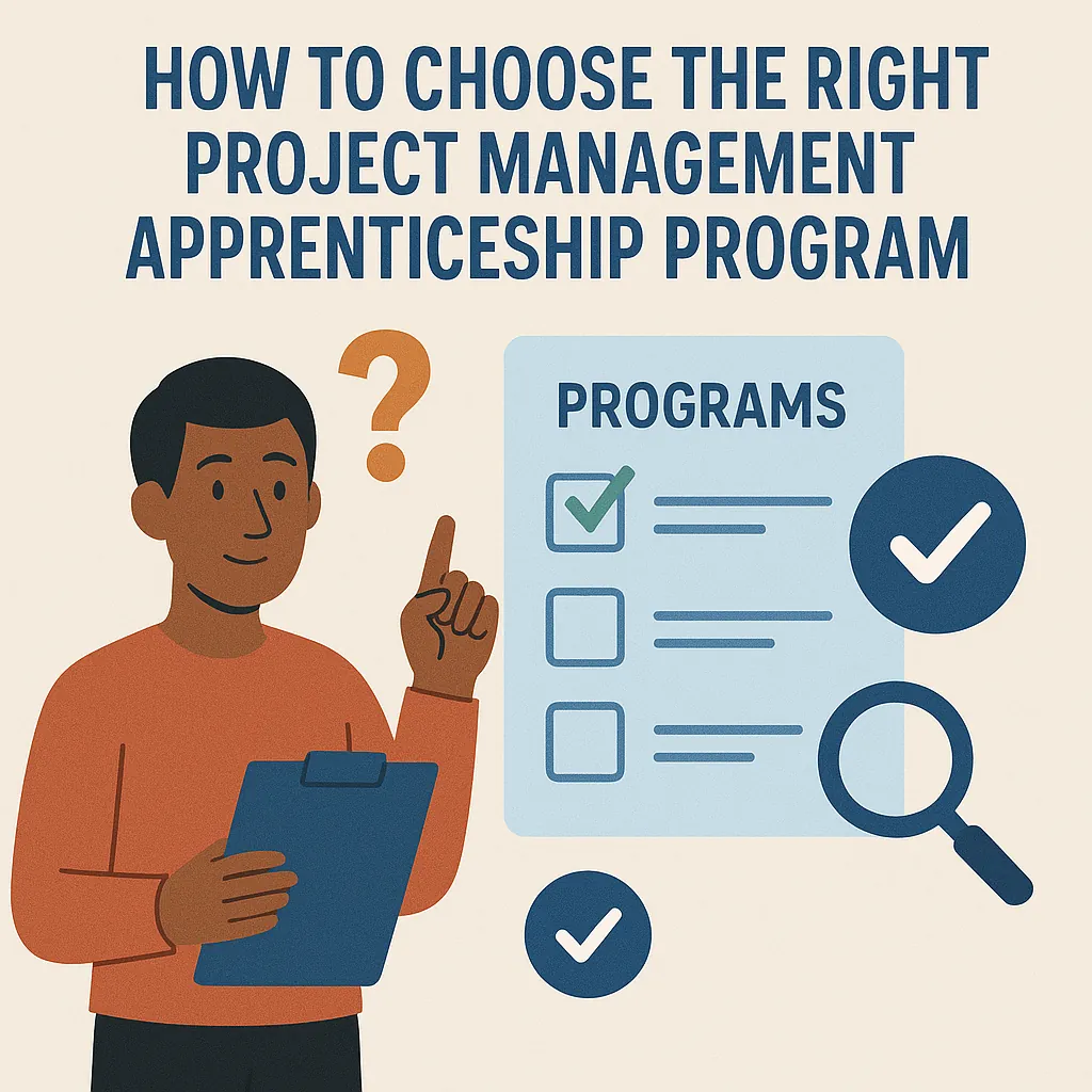 You are currently viewing How to Choose the Right Project Management Apprenticeship Program