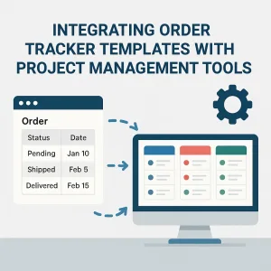 Read more about the article Integrating Order Tracker Templates with Project Management Tools