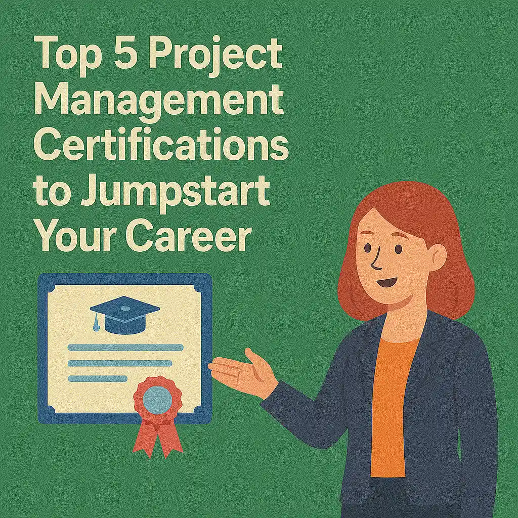 Read more about the article Top 5 Project Management Certifications to Jumpstart Your Career