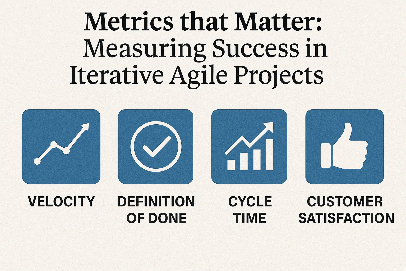 Read more about the article Metrics that Matter: Measuring Success in Iterative Agile Projects