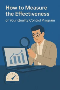 Read more about the article How to Measure the Effectiveness of Your Quality Control Program