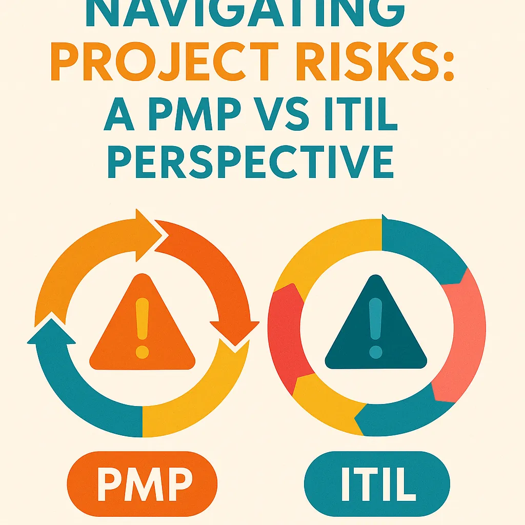You are currently viewing Navigating Project Risks: A PMP vs ITIL Perspective