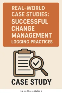 Read more about the article Real-World Case Studies: Successful Change Management Logging Practices