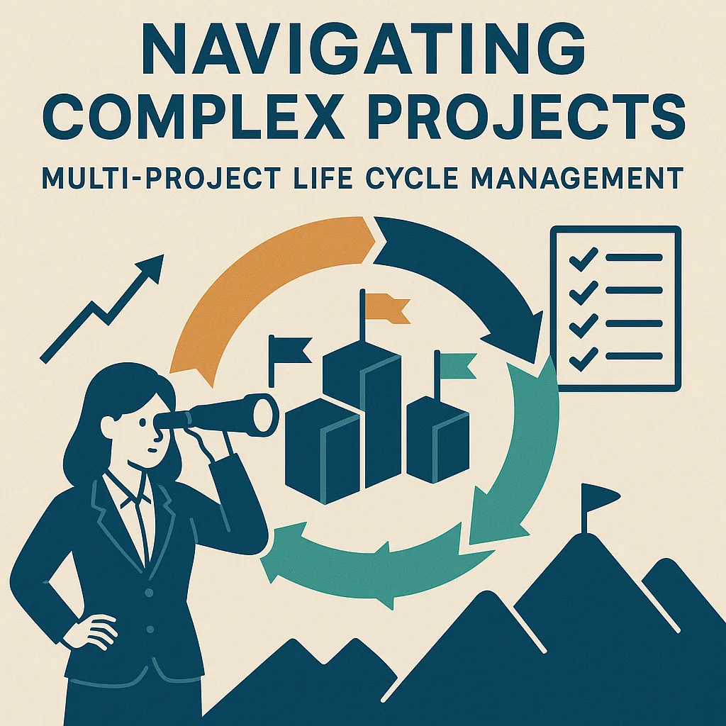 Read more about the article Navigating Complex Projects: Multi-Project Life Cycle Management