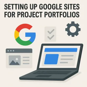 Read more about the article Setting Up Google Sites for Project Portfolios