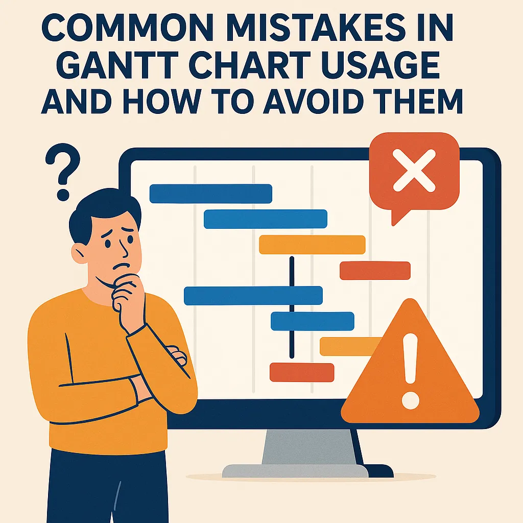 You are currently viewing Common Mistakes in Gantt Chart Usage and How to Avoid Them