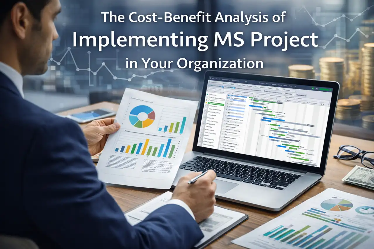 Read more about the article The Cost-Benefit Analysis of Implementing MS Project in Your Organization