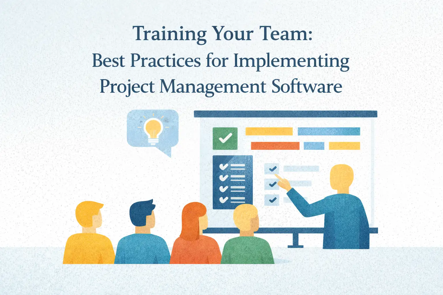 Read more about the article Training Your Team: Best Practices for Implementing Project Management Software