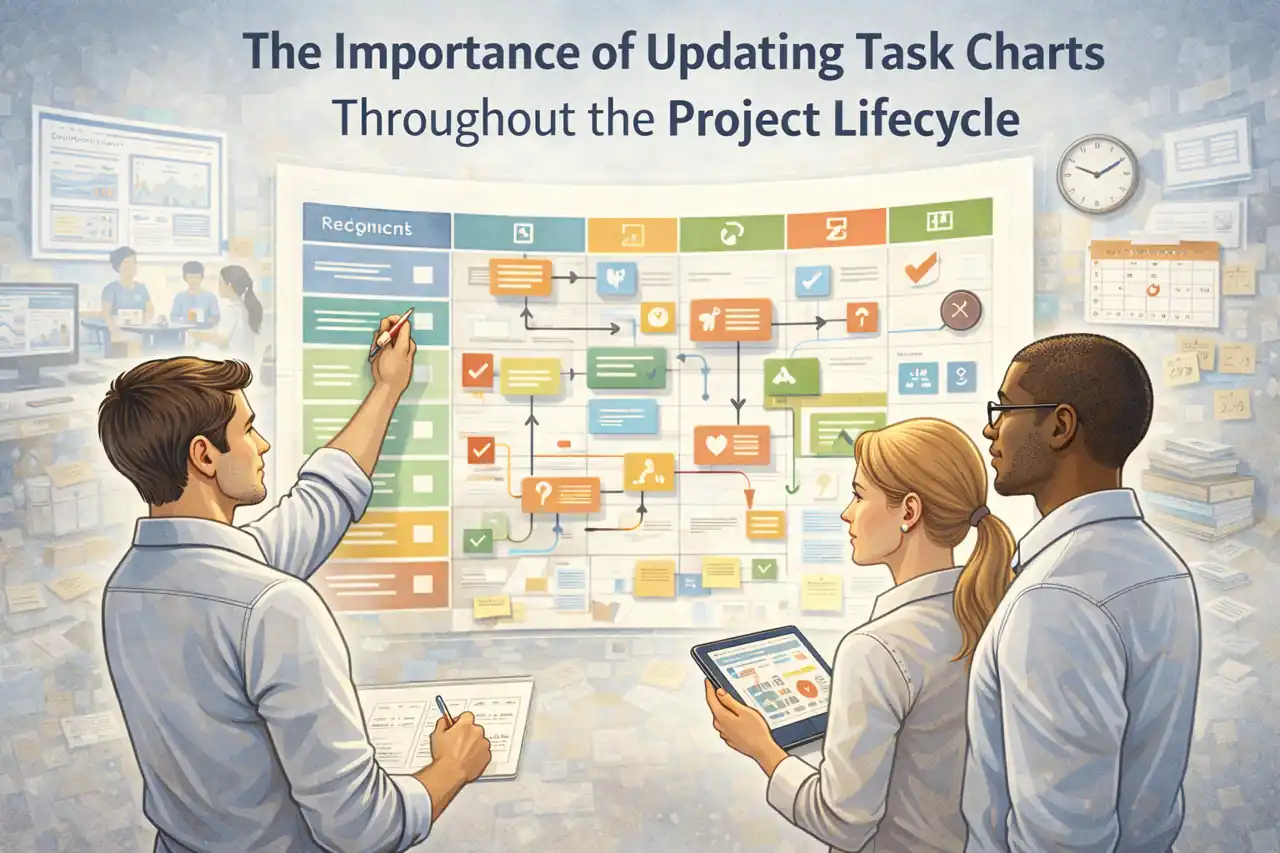You are currently viewing The Importance of Updating Task Charts Throughout the Project Lifecycle